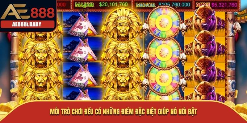 Nổ Hũ Thần Tài 888: Khám Phá Cơ Hội Lớn Trong Game Slot 3 Mỗi trò chơi đều có những điểm đặc biệt giúp nó nổi bật